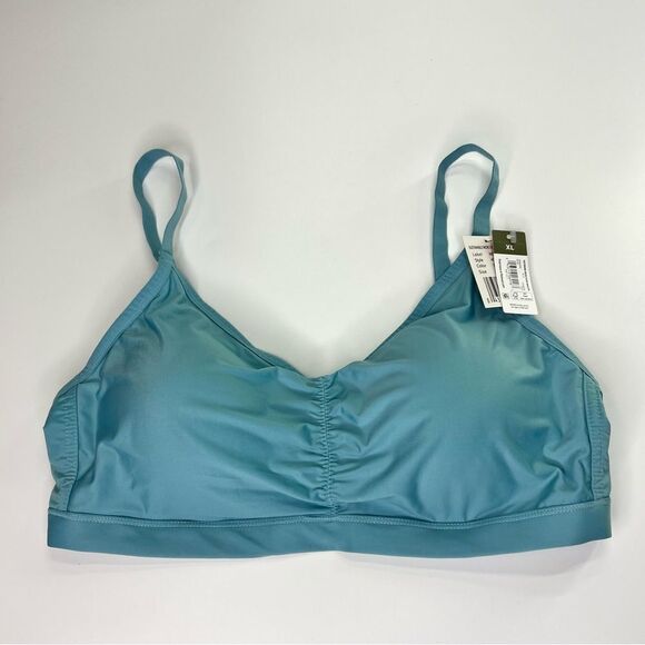 Other - NEW Kindly Yours Sustainable Micro Scoop Bralette Blue XL